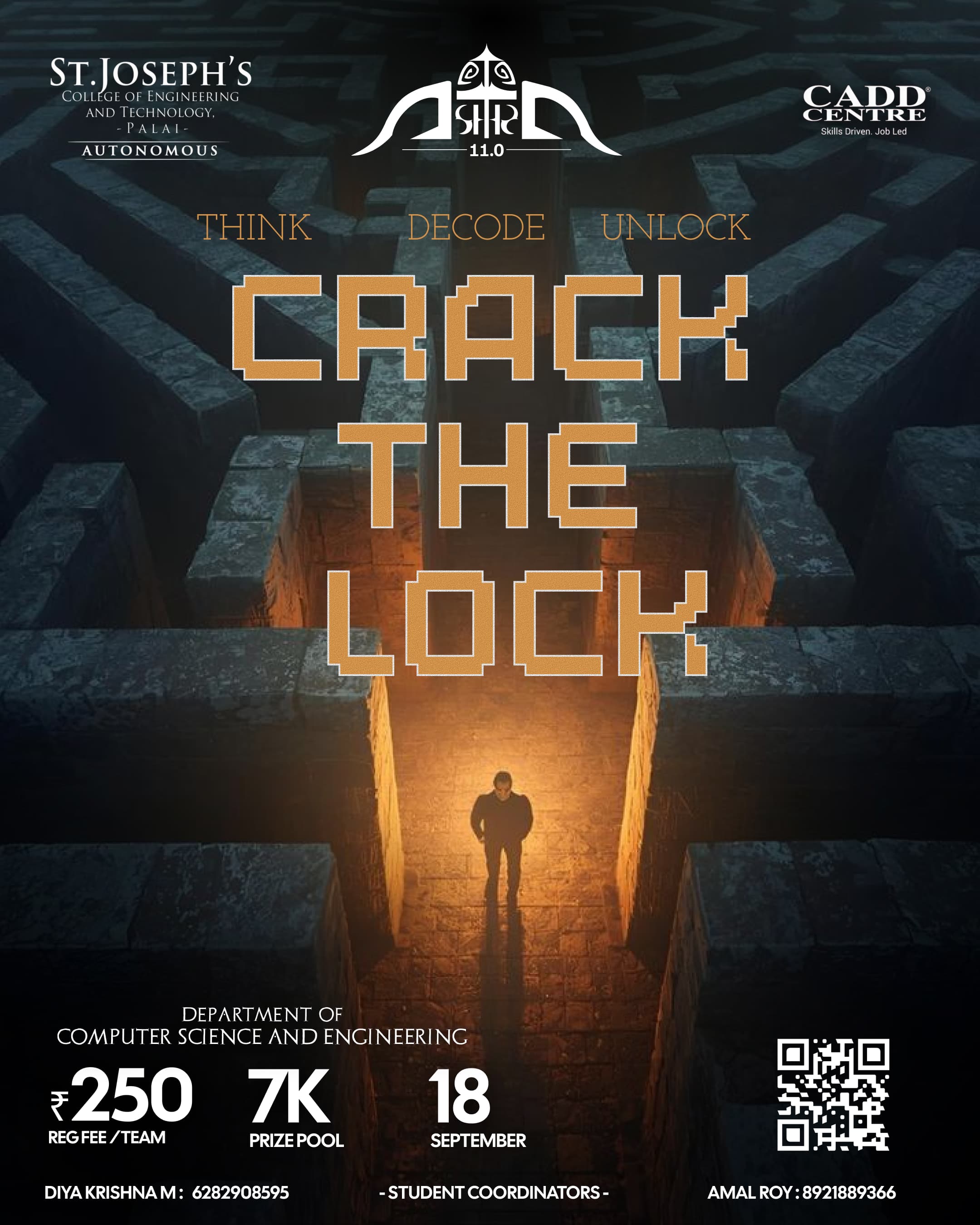 CRACK THE LOCK — Think • Decode • Unlock